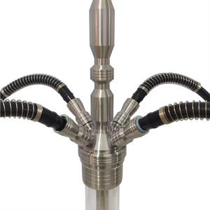 Cachimba Personalizada de Moda 2024, Cachimba Grande de Aluminio, Juego de Cachimba Alemana para KTV - Product Image 4