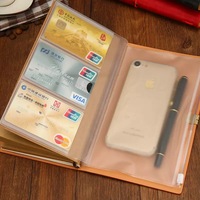 B5 A6 disponible cahiers en cuir d'affaires journal blanc doublé imprimé à feuilles mobiles 6 planificateur de reliure à anneaux pour les cadeaux de Journal