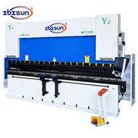 Presse plieuse hydraulique CNC entièrement automatique de haute précision de 30 tonnes pour l'usine de traitement de tôles