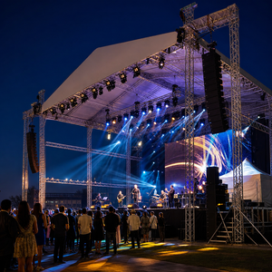 Truss Display Truss Aluminum Stage Truss Aluminio Truss Displis Truss For Hanging <b>Speaker</b> Truss For Event Stage Lighting Truss - Product Image 5