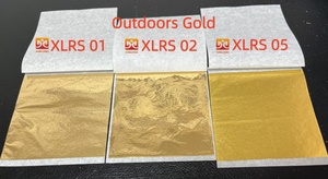 Segnalibro in Metallo Resistente al Sole per Esterni con Effetto Foglia Placcata in Oro, Non Cambia Colore Come una Vera Foglia d'Oro, per Uso Natalizio - Product Image 4