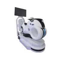 Moto de la réalité virtuelle VR de moto du jeu d'arcade 9D VR conduisant le simulateur