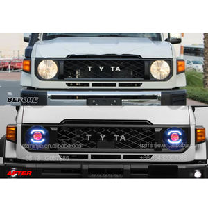 Conjunto de Faros Delanteros con Lente de Proyector LED Modificados RGBW LC70 LC76 LC79 con Señal de Giro Dinámica para <span class=keywords><strong>LAND</strong></span> <span class=keywords><strong>CRUISER</strong></span> 24-26 - Product Image 5