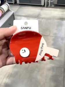 Pinza para el Cabello de Resina Sanfu con Diseño de <span class=keywords><strong>Tenis</strong></span> de Mesa, Accesorios para el Cabello, Pasador con Diseño de Dibujos Animados, Estilo Deportivo - Product Image 6