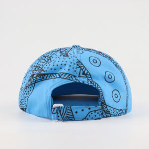 <span class=keywords><strong>Casquette</strong></span> de course personnalisée à 6 panneaux avec visière souple et sublimation non structurée, imperméable - Product Image 4