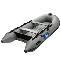 Conception populaire OEM certificat CE plancher de faisceau d'air bateau en PVC bateau de pêche bateau gonflable