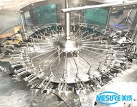 Machine monobloc de soufflage, de remplissage et de scellage pour bouteilles en plastique/PET |   Soufflage, rinçage, remplissage et bouchage intégrés