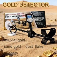 Détecteur de métaux GDS2000 pour la détection d'or, instrument de chasse au trésor dans le sable, étanche pour usage extérieur, utilisation mondiale, Chine