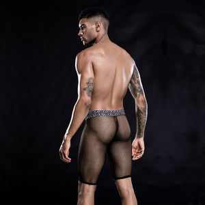 JSY, ropa interior sexy para hombre, bragas de malla transpirable, lencería sexy erótica para hombre transparente para adultos - Product Image 3