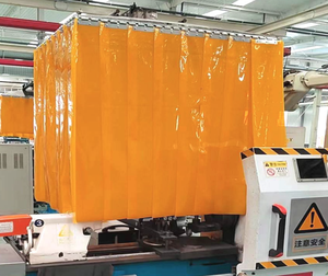 Hàn Robot Dải Rèm Cửa Nhà Máy Cung Cấp Trực Tiếp Giá Rẻ Giá Hàn Rèm Cửa Chống Cháy PVC Hàn Rèm - Product Image 6