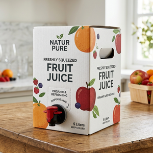 Bolsa Bag-in-Box con Válvula Dispensadora de Jugo 1L 2L 3L 5L para Envasado de Té, Vino, Café Frío - Product Image 1