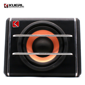 ซับวูฟเฟอร์รถยนต์ Kuerl Trapezoidal Active ขนาด 8 นิ้ว แบบโมโน วัสดุ MDF - Product Image 4