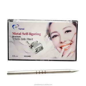 Yamei chỉnh nha Trung Quốc Cung cấp tự-ligating Chất lượng cao cộng với 6 Roth nha khoa chỉnh nha khung kim loại lưới cơ sở chân đế - Product Image 1