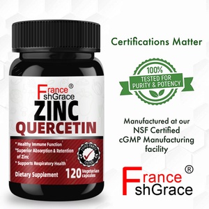 Suplemento de Zinc y Quercetina para Hombres y Mujeres, Apoya la Función Inmunológica Saludable, Cápsulas de Zinc y Quercetina - Product Image 5