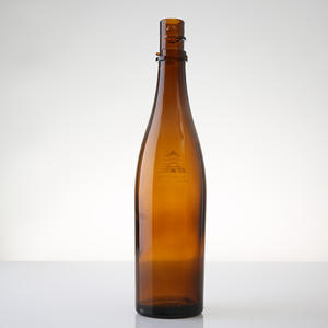 500 הסיטונאי 1000 מ "ל זכוכית חומה ליקר רוח בקבוק מסך מותאם אישית מודפס עם הפקק העליון בר - Product Image 5