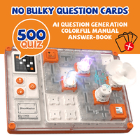 Nouveauté : Jouets éducatifs STEM, apprentissage des connaissances scientifiques, jeu de circuit électrique rechargeable amusant pour enfants