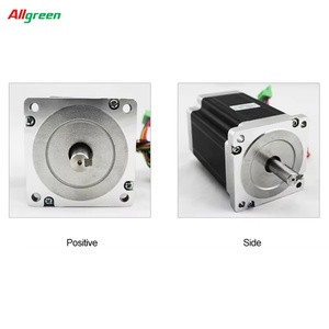 Moteur pas à pas Nema34 12Nm DC48V 8 fils MC860H+LC86HS150 en stock usine Allgreen - Product Image 2