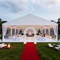 Tenda Commerciale Impermeabile per Picnic ed Eventi, Ideale per Resort e Glamping, con Pareti Laterali Rimovibili - Prezzo all'Ingrosso