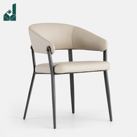 Chaise de bureau moderne en cuir avec structure métallique, chaise de bureau personnalisée pour bureau, réception, hall d'attente, mobilier commercial