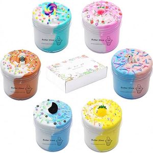 Hot Selling Diy Slime Making Kit Custom Ice Cream Charms Non-toxic Diy Slime Making Kit for Kids - Product Image 6