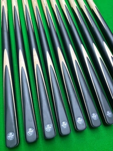 Queue de billard <span class=keywords><strong>Secret</strong></span> Queue de billard fendue Pointe moyenne Queue à huit boules noire Structure unique avec manchon en érable - Product Image 2