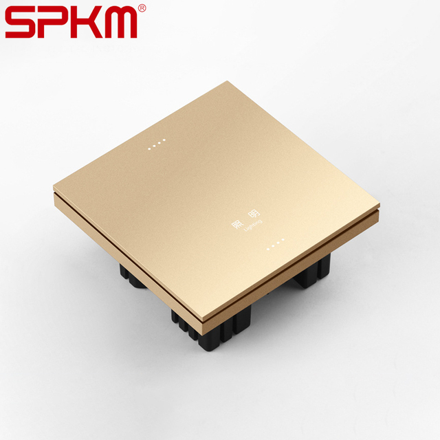SPKM Modern Electric Automation Products Wall Switch Smart Home Zigbee & Tuya Light Electrical Switches Devices