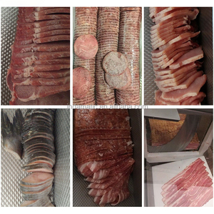 Máquina Cortadora de Carne Fresca Cocida, Automática, Industrial, Eléctrica, con Control PLC, <span class=keywords><strong>para</strong></span> Jamón, Queso, Cordero, Tocino, Carne Seca, Filetes - Product Image 4