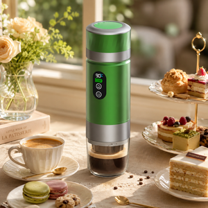 Portable <b>Coffee</b> Maker Espresso <b>Machine</b> <b>Small</b> Electric Battery Mini Espresso <b>Machines</b> Self-Heating Car Travel Espresso Pod Maker - Product Image 1