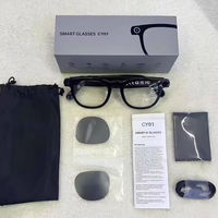 Gafas Inteligentes CY01 con IA, Cámara HD de 8MP, Transferencia Wifi, Traducción, Grabación de Reuniones, Gafas de Sol con ENC, Auriculares Inteligentes
