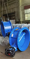 Flange Type butterfly Valve with Gearbox and Handwheel DN450 Ductile Iron Body Face to Face EN558 S13 S14 PN10/16/25 Supplier