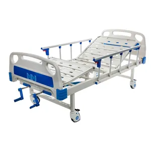 의료용 침대 및 의료용 침대 시트 용 핫 세일 매뉴얼 2 기능 pu 가죽 리프팅 메커니즘