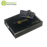 Venta al por Mayor de Amplificador DSP X680 Plus de 4 Canales, 6x110W, 12V, Clase AB, con DSP y Ecualizadores Integrados, Bluetooth, APP, Ajuste por PC