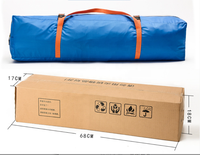 Tente de Camping pliable et automatique pour 4 personnes, Double couche, transparente, imperméable, famille, activités de plein air