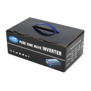 Onduleur automobile à onde sinusoïdale pure <span class=keywords><strong>500</strong></span> W, DC12V 24V à AC 220V <span class=keywords><strong>500</strong></span> Watts - Product Image 5
