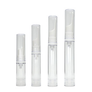 Plastic Eye Cream Vacuum Lotion <b>Bottle</b> 5ml 10ml 12ml 15ml Airless <b>Pump</b> Cosmetic Packaging Sample Dispensing <b>Bottle</b> - Product Image 1