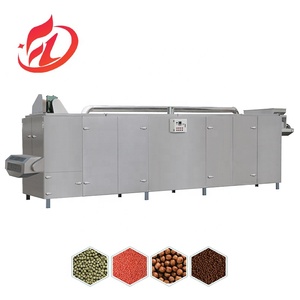 Secador de pellets de alimentación de peces flotante completamente automático Máquina de fabricación de alimentos para peces animales Máquina de procesamiento de alimentación de línea de inflado - Product Image 3