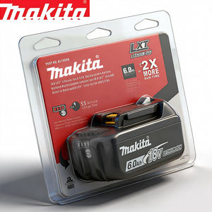 Batería de Litio de Repuesto 100% Original <span class=keywords><strong>Makita</strong></span> de 6 Ah para <span class=keywords><strong>Makita</strong></span> 18 V, Modelos <span class=keywords><strong>BL1860B</strong></span>, BL1840, BL1830B, BL1850B, BL1850, BL1860, BL1815 - Product Image 3