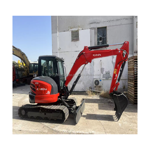 Excavadora de cadenas usada KX163-5 de 6 toneladas, modelo 2024, con motor, cucharón de 0.2m, 500 horas, transmisión con martillo rompedor. - Product Image 5