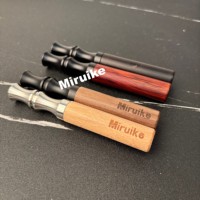 Bâtonnet d'aromathérapie personnalisé en bois et acier inoxydable pour arrêter de fumer, inhalateur sans fumée, dispositif d'air aromatisé