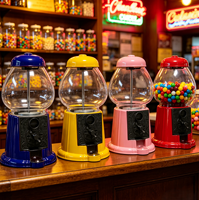 Distributeur de bonbons classique de type Gumball, machine à bonbons à bulles avec monnayeur, vente en gros d'usine