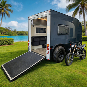 Autocaravana de Lujo y Espaciosa ECOCAMPOR de 14.6 pies con Cama para Acampar al Aire Libre - Product Image 1