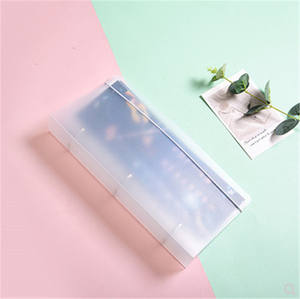 Cubierta <span class=keywords><strong>de</strong></span> plástico transparente 3 anillos Collect Book Kpop Banner Slogan Binder - Product Image 2