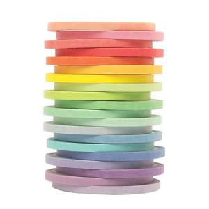 Cinta Adhesiva de Color Puro para Decoración, 5m, 20 Colores, Suministros para Manualidades y Diarios - Product Image 5