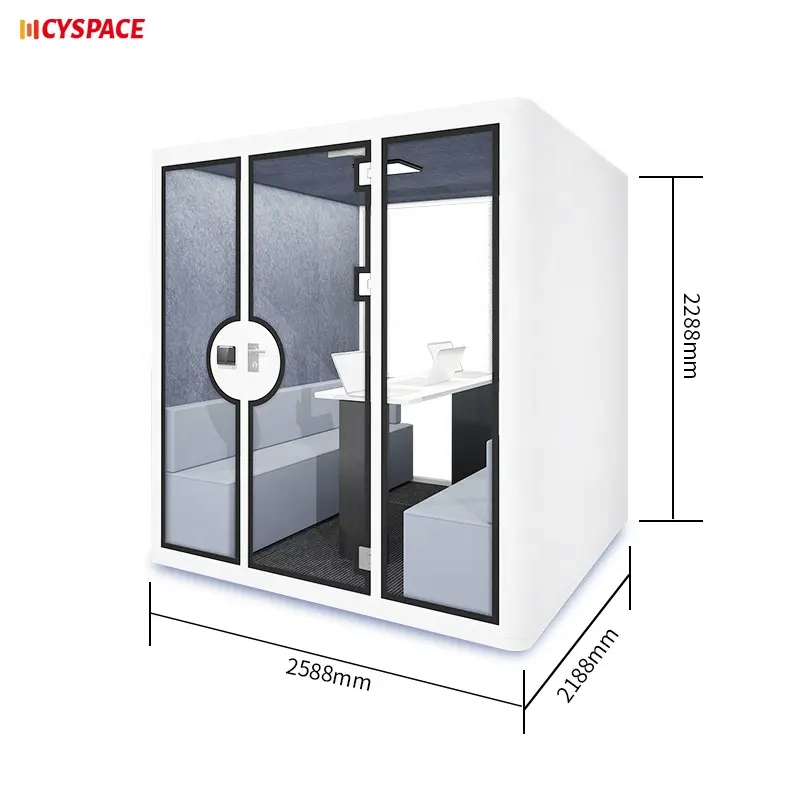 Sound Proof Room Competitive Smart System 5 Layers Of Sound Insulation Soundproof Booth Office Pod Office Room