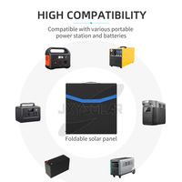 Cellules HPBC 500 watts 18 volts chargeur solaire pliable pour centrales électriques générateurs portables batterie de voiture et voyage hors réseau