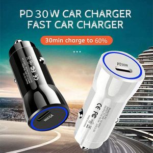Cargador de Coche USB C PD de Carga Rápida de 30 W, Mini Cargador de Coche USB C con Caja para Teléfono Celular - Product Image 4