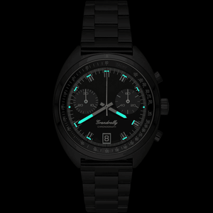 Montre de sport à Quartz en verre saphir, chronographe de vitesse, montre Super lumineuse en acier inoxydable 316L - Product Image 4