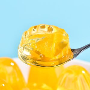 Crayon à l'oxyde de protéines 510g sac de gelée orange avec gelée de fruit orange <span class=keywords><strong>pudding</strong></span> - Product Image 6