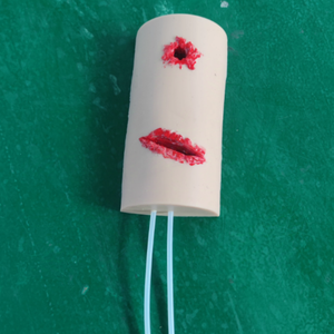 หุ่นจำลองซิลิโคนสำหรับฝึกการรักษาบาดแผลจากมีดและปืน ขนาดเท่าคนจริง อุปกรณ์การศึกษาทางการแพทย์ - Product Image 1