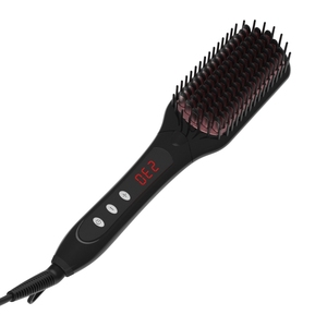 Brosse Lissante Chauffante Professionnelle 2-en-1 MCH pour Salon – Chauffage Rapide en Céramique Électrique - Product Image 3
